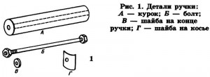 Ручка для косы