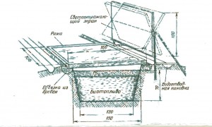 Парник с экраном