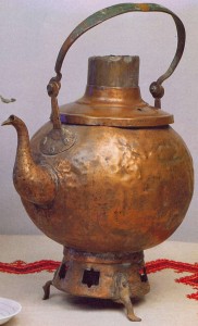 Тульский чайник-самовар. Конец XVIII века.